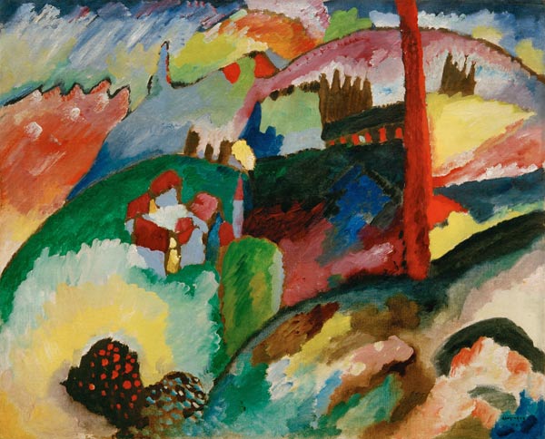 Landscape with Chimneys from Wassily Kandinsky