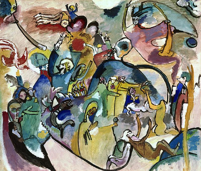 All Saints' Day picture II. from Wassily Kandinsky