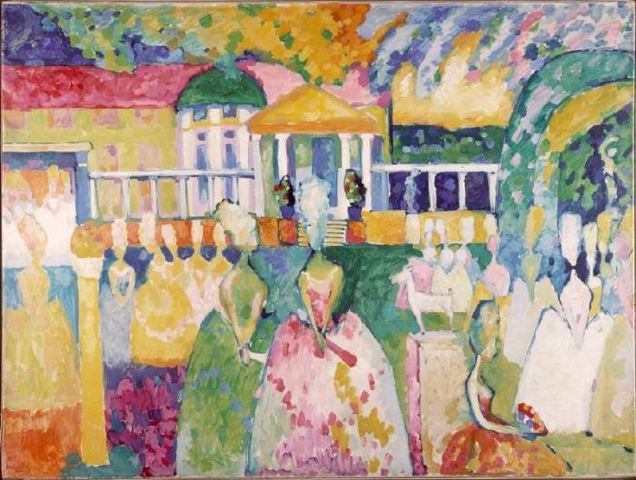 Ladies in Crinolines from Wassily Kandinsky