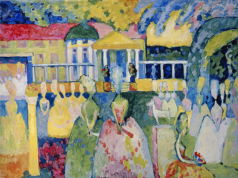 Damen in Reifröcken from Wassily Kandinsky