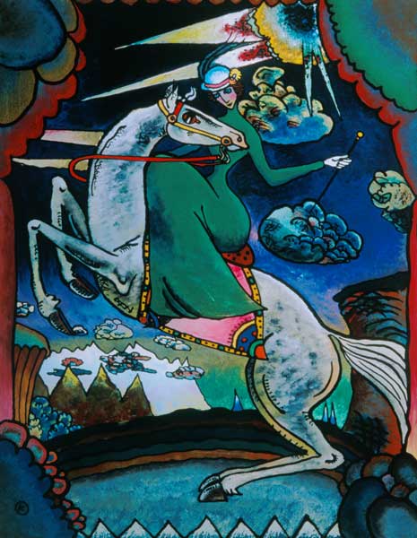 The Amazone in the mountains from Wassily Kandinsky