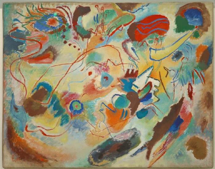 Design for Composition VII from Wassily Kandinsky