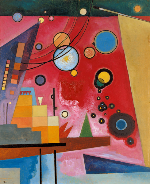 Heavy red. from Wassily Kandinsky