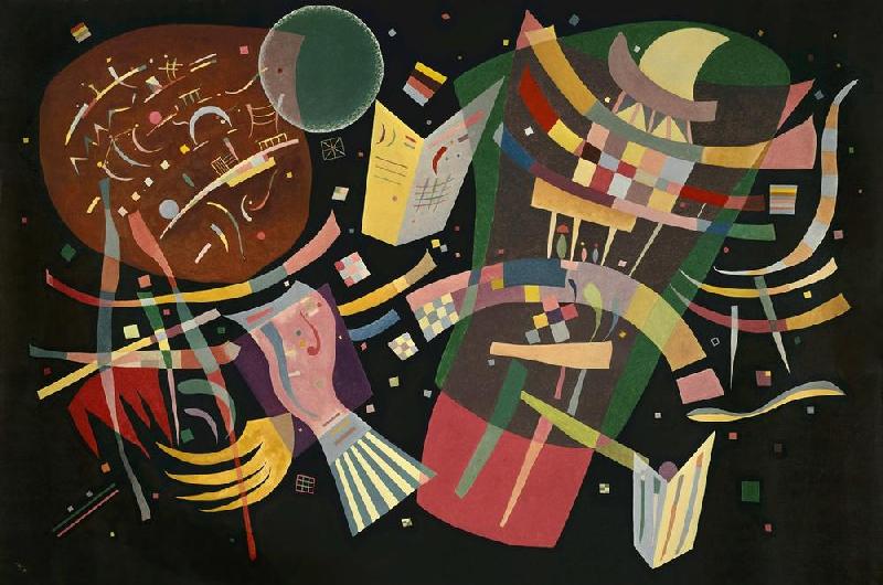 Composition X from Wassily Kandinsky