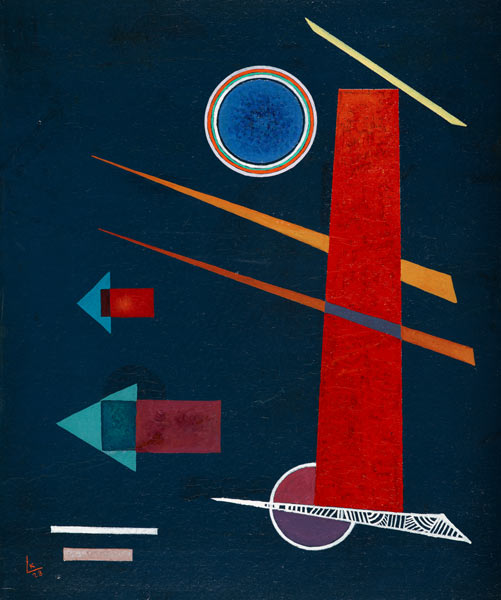 Mighty Red from Wassily Kandinsky
