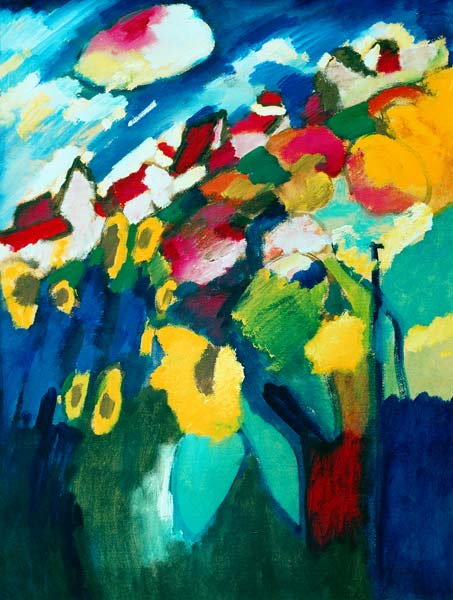 Murnau - The Garden II/ 1910 from Wassily Kandinsky