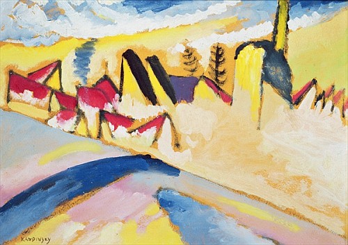 Study in Winter No. 2 from Wassily Kandinsky