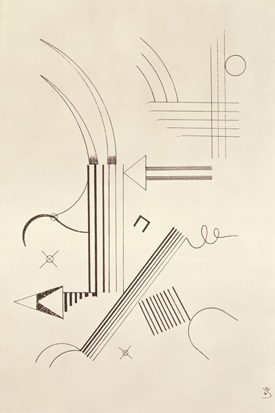 Drawing from Wassily Kandinsky