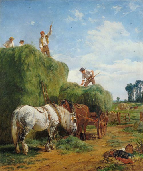 Haymaking at Kingweston from W.H. Hopkins