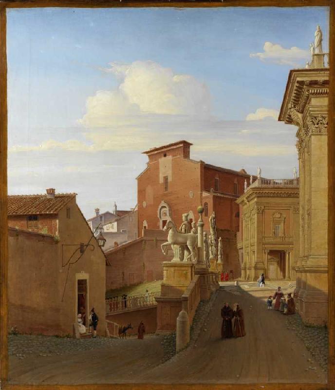 Ansicht des Kapitols in Rom from Wilhelm Brücke