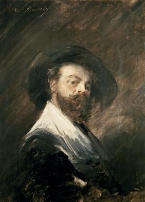 Wilhelm Busch , self-portrait.