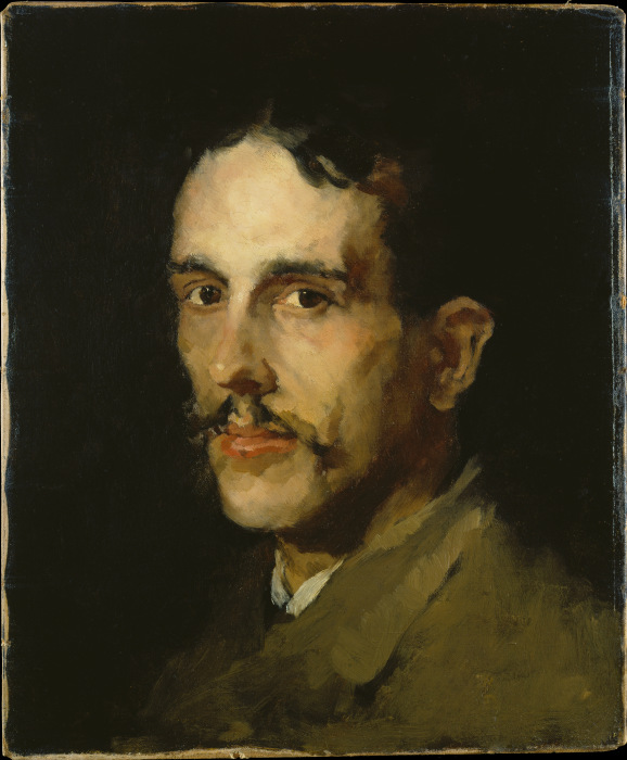 Portrait of the Painter Louis Eysen from Wilhelm Leibl