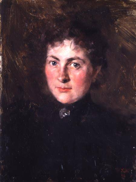 Felicia Kirchdorffer, the Niece of the Artist from Wilhelm Maria Hubertus Leibl