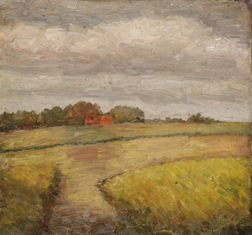 Herbstliche Felder from Wilhelm Morgner