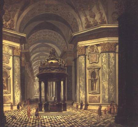 Interior of a Church from Wilhelm van Ehrenberg