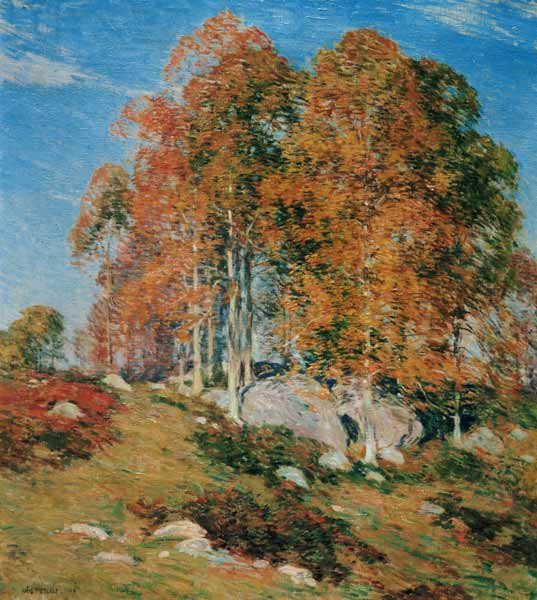 Early October from Willard Leroy Metcalf