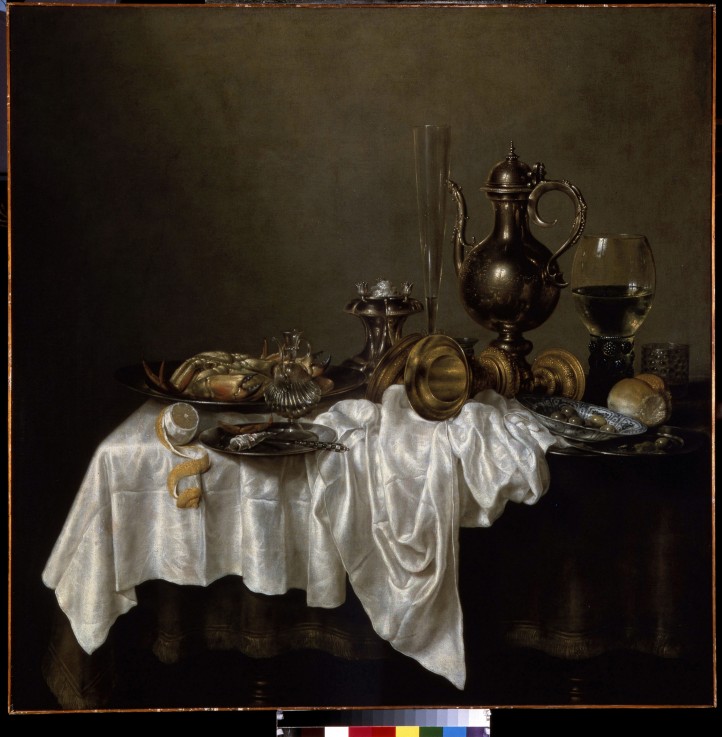 Breakfast with a Lobster from Willem Claesz Heda