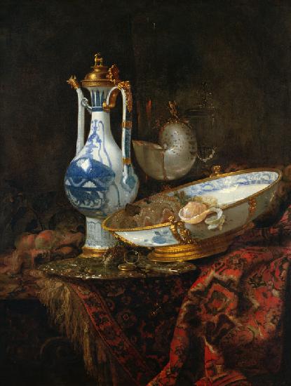 Quiet life with Delft can and bowl