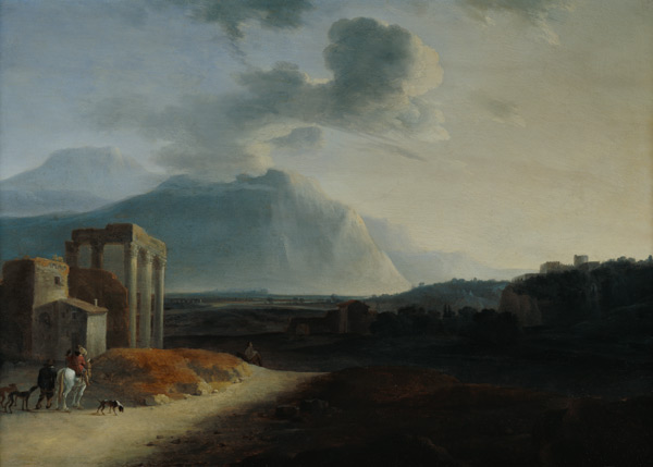 Landscape with Mount Stromboli from Willem Schellinks