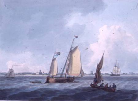Shipping off Colveston (Coulston), Norfolk from William Anderson