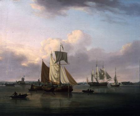 Shipping Off Deptford from William Anderson