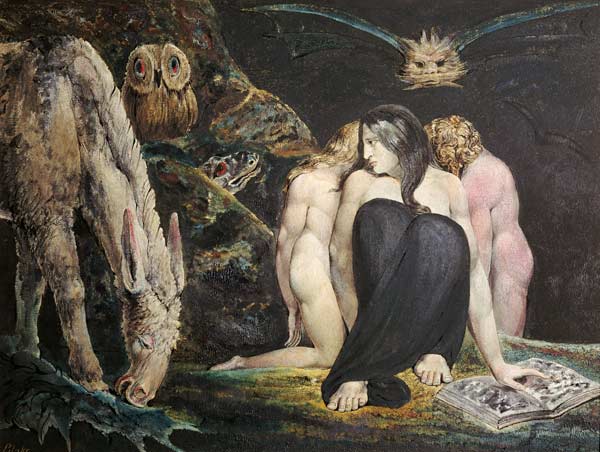 Hekate or three Parcae or three night of Enitharmons joy from William Blake