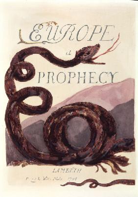 Illustration European Prophesy