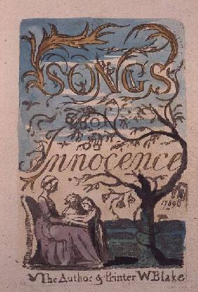 Songs of Innocence, title page