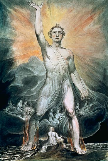 FE/08296 The Angel of Revelation from William Blake