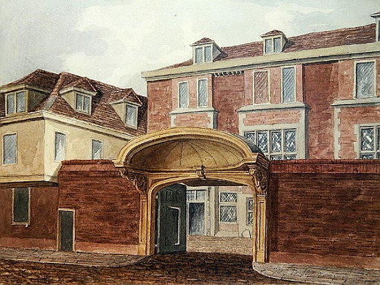 Entrance to Old Winchester House from William Brown