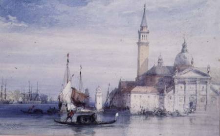 San Giorgio, Venice from William Callow