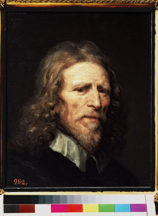 Portrait of Abraham van der Doort from William Dobson
