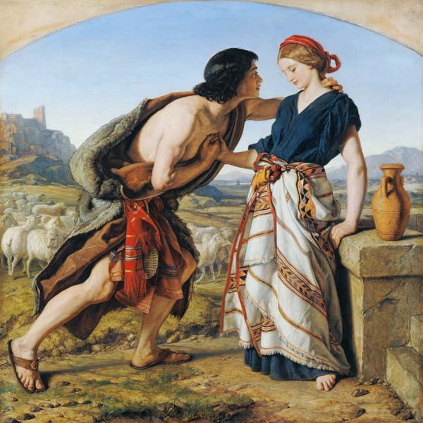 The Meeting of Jacob and Rachel from William Dyce