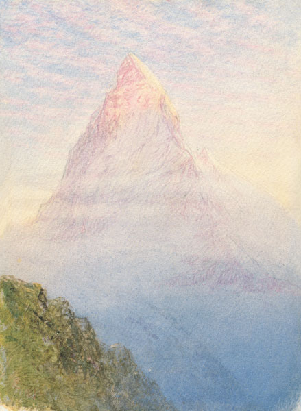 The Matterhorn from William Gersham Collingwood