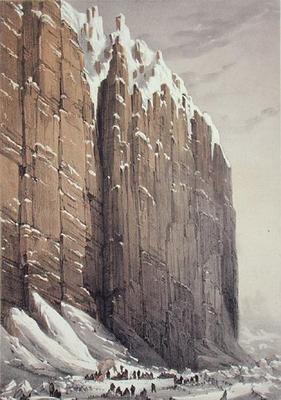 The Bivouac, Cape Seppings, from 'Ten Coloured Views taken during the Arctic Expedition of Her Majes from William Henry Browne