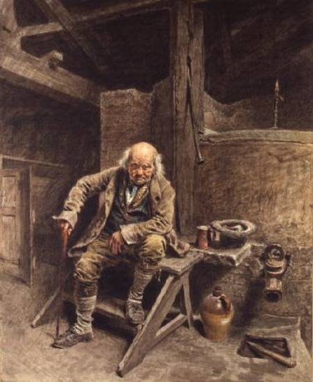 The Faithful Old Servant from William Henry Hunt