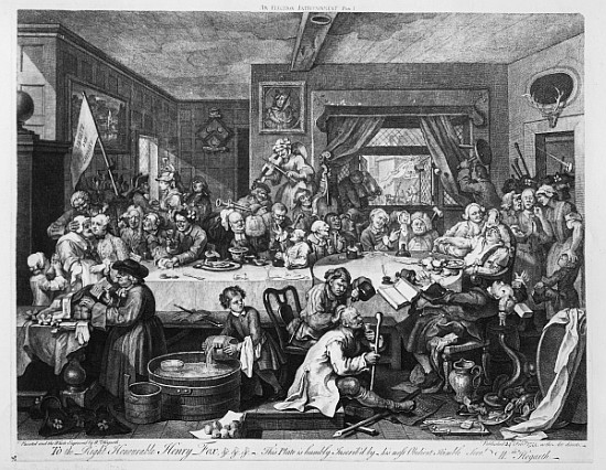 An Election Entertainment from William Hogarth