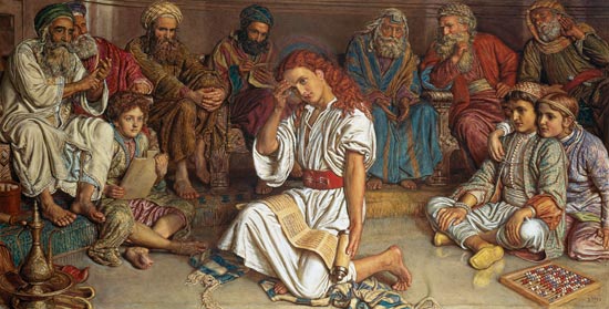 Christ Among the Doctors from William Holman Hunt