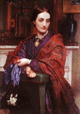 Portrait of Fanny Holman Hunt (1833-66)