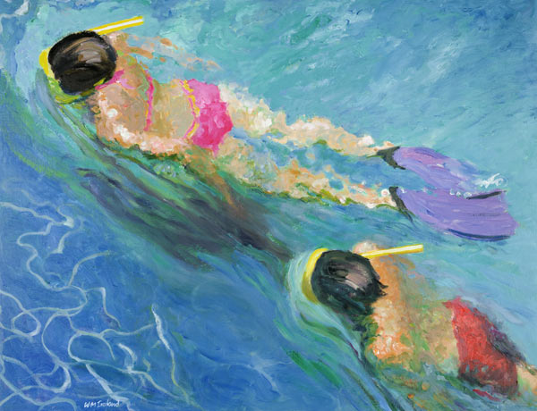 Pursuit, 2005 (oil on board)  from William  Ireland