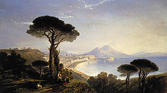 Look on the gulf of Naples from William James Muller