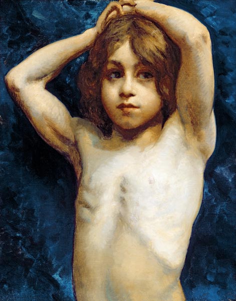 Study of a Young Boy from William John Wainwright