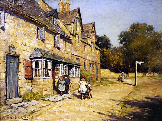 Cotswold village from William Kay Blacklock