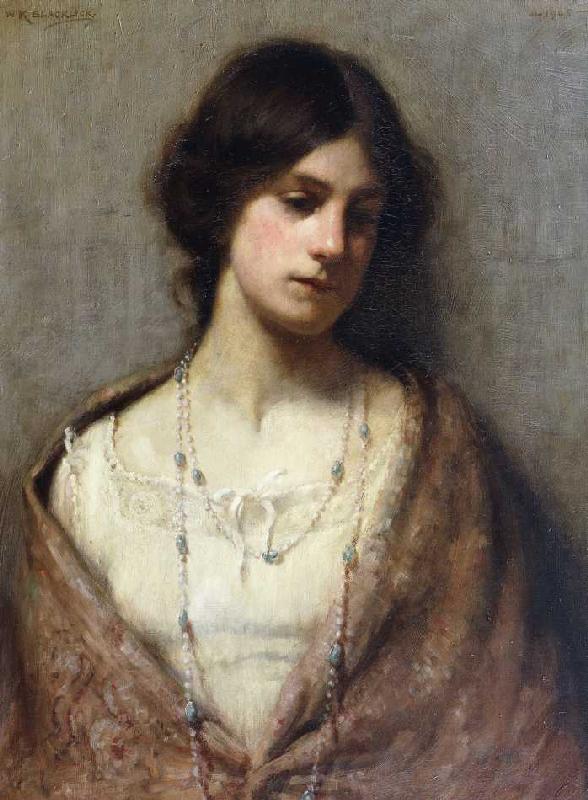 Halbportrait einer Dame from William Kay Blacklock