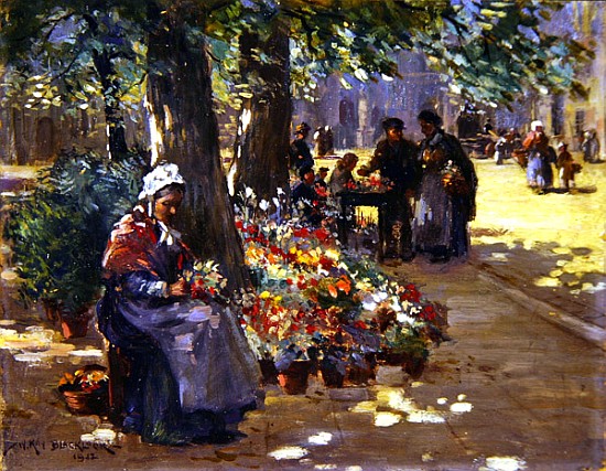 The Flower Seller from William Kay Blacklock