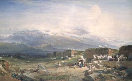 The Roman Campagna from William Leighton Leitch