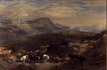 Scene in the Highlands from William Leighton Leitch