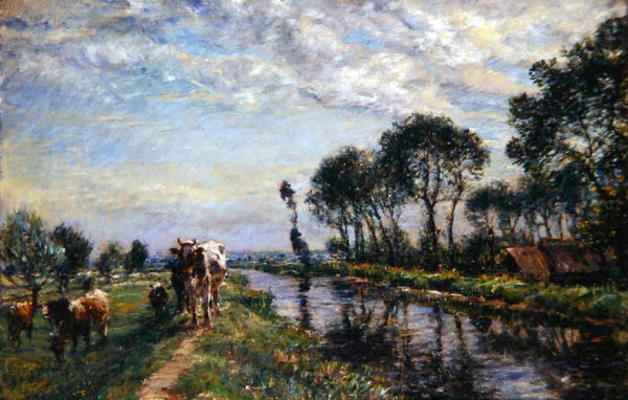 The Waterways (oil on canvas) from William Mark Fisher