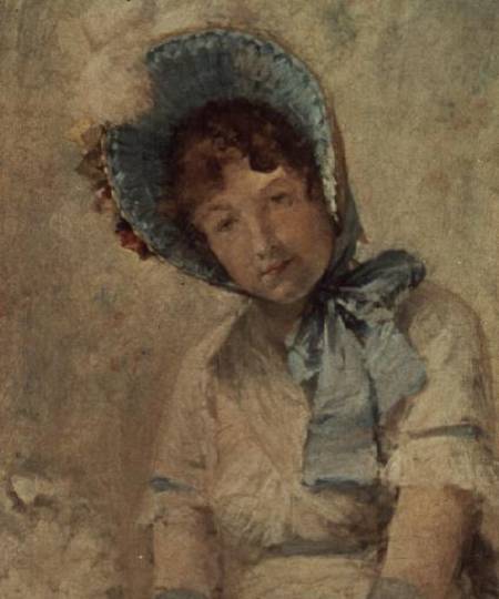 Portrait of Harriet Hubbard Ayers from William Merrit Chase