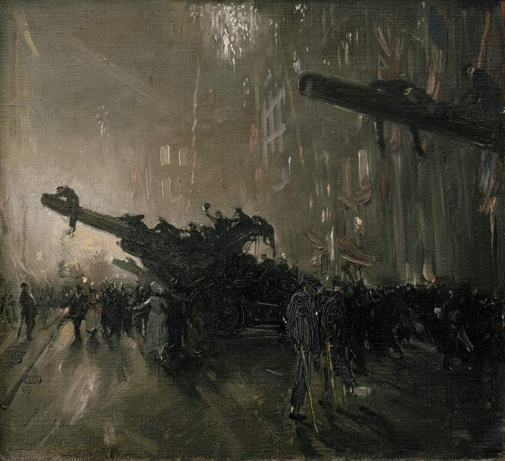 Armistice Night, 1918 from William Nicholson